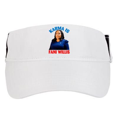 Karma Is Fani Willis Adult Drive Performance Visor