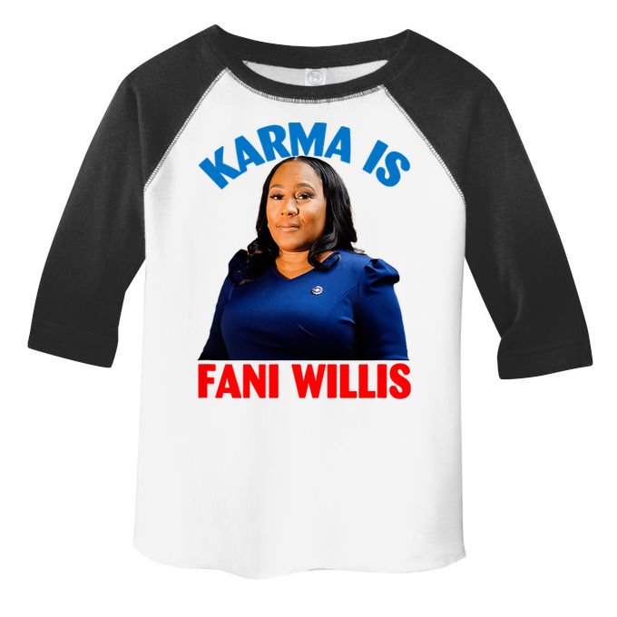 Karma Is Fani Willis Toddler Fine Jersey T-Shirt