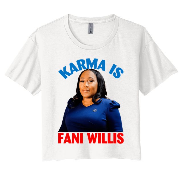 Karma Is Fani Willis Crop Top