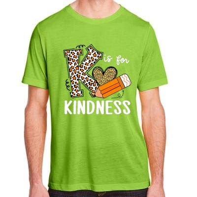 K Is For Kindness Orange Anti Bullying Unity Day Teacher Adult ChromaSoft Performance T-Shirt