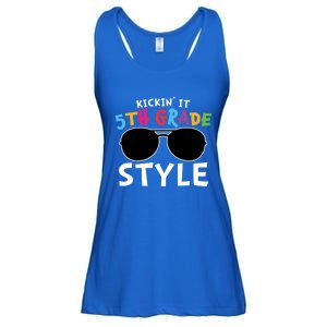 Kickin It Fifth Grade Style Cute 5Th Grade Gift Ladies Essential Flowy Tank