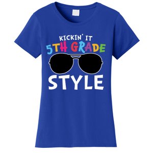 Kickin It Fifth Grade Style Cute 5Th Grade Gift Women's T-Shirt