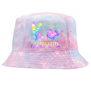 K Is For Kindergarten Teacher Tie Dye Back to School Kinder Tie-Dyed Bucket Hat