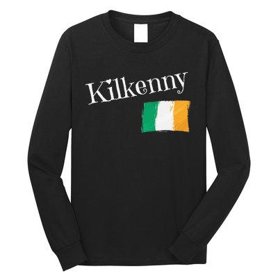 Kilkenny Ireland Flag Irish City Saint Patrick's Day Long Sleeve Shirt