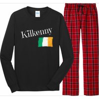 Kilkenny Ireland Flag Irish City Saint Patrick's Day Long Sleeve Pajama Set