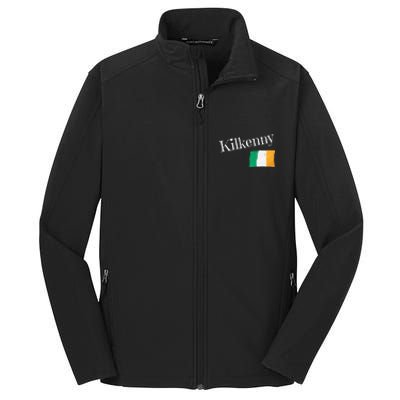 Kilkenny Ireland Flag Irish City Saint Patrick's Day Core Soft Shell Jacket