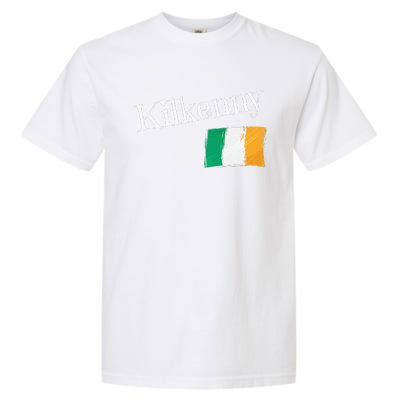 Kilkenny Ireland Flag Irish City Saint Patrick's Day Garment-Dyed Heavyweight T-Shirt