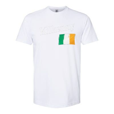 Kilkenny Ireland Flag Irish City Saint Patrick's Day Softstyle CVC T-Shirt