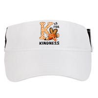 K Is For Kindness Orange Anti Bullying Unity Day Adult Drive Performance Visor