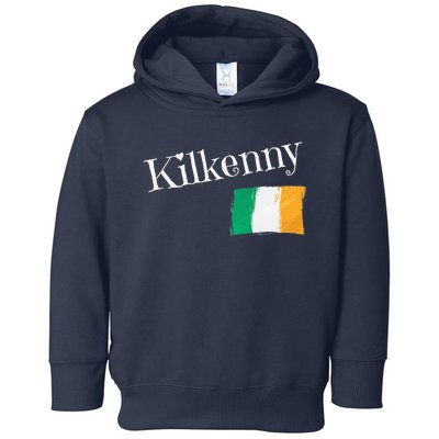 Kilkenny Ireland Flag Irish City Saint Patrick's Day Toddler Hoodie