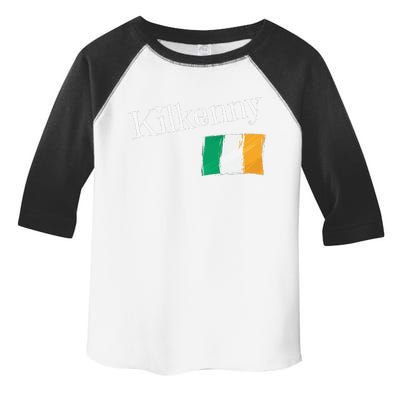 Kilkenny Ireland Flag Irish City Saint Patrick's Day Toddler Fine Jersey T-Shirt