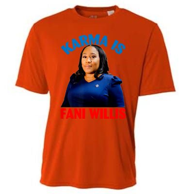 Karma Is Fani WIllis Cooling Performance Crew T-Shirt