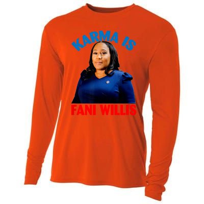 Karma Is Fani WIllis Cooling Performance Long Sleeve Crew