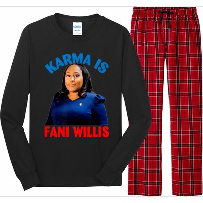 Karma Is Fani WIllis Long Sleeve Pajama Set