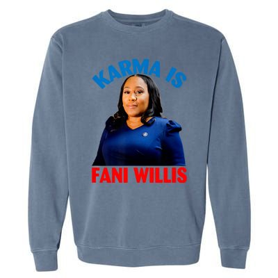 Karma Is Fani WIllis Garment-Dyed Sweatshirt