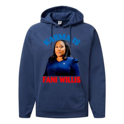 Karma Is Fani WIllis Performance Fleece Hoodie