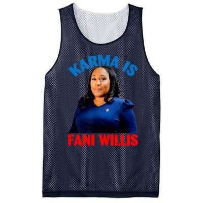 Karma Is Fani WIllis Mesh Reversible Basketball Jersey Tank