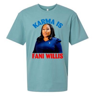 Karma Is Fani WIllis Sueded Cloud Jersey T-Shirt