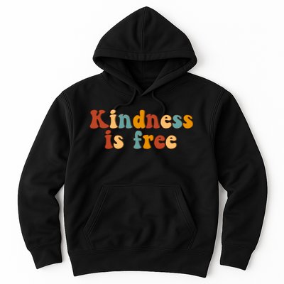 Kindness Is Free Be Kind Retro Hoodie