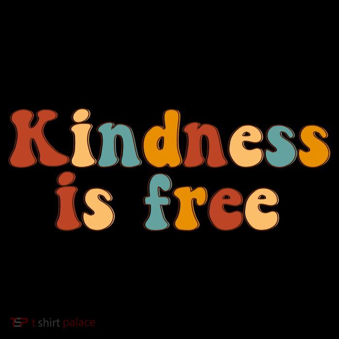 Kindness Is Free Be Kind Retro Tall T-Shirt