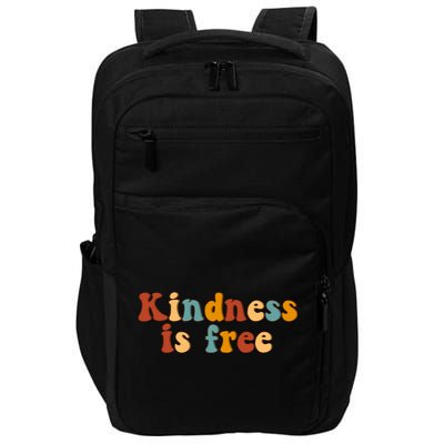 Kindness Is Free Be Kind Retro Impact Tech Backpack