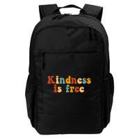 Kindness Is Free Be Kind Retro Backpack