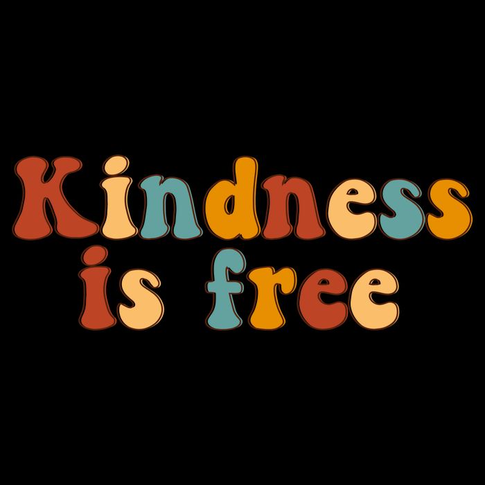 Kindness Is Free Be Kind Retro Backpack
