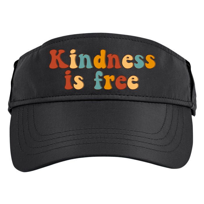 Kindness Is Free Be Kind Retro Adult Drive Performance Visor