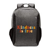 Kindness Is Free Be Kind Retro Vector Backpack