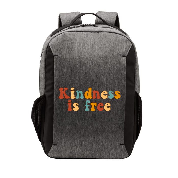 Kindness Is Free Be Kind Retro Vector Backpack