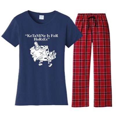 Ketamine Is For Horses Women's Flannel Pajama Set