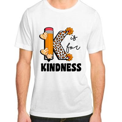 K Is For Kindness Orange Anti Bullying Unity Day Teacher Adult ChromaSoft Performance T-Shirt