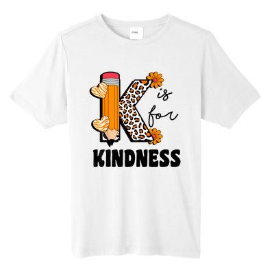 K Is For Kindness Orange Anti Bullying Unity Day Teacher Tall Fusion ChromaSoft Performance T-Shirt