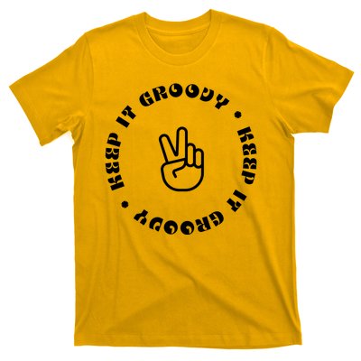 Keep It Groovy Peace Sign T-Shirt