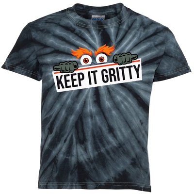 Keep it gritty and made in philadelphia Kids Tie-Dye T-Shirt