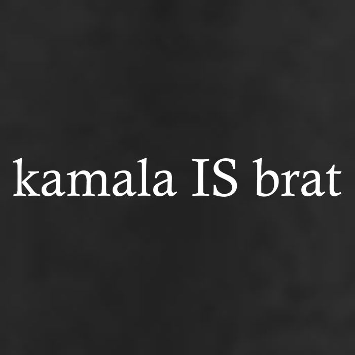 Kamala Is Green Brat 7 Panel Mesh Trucker Snapback Hat