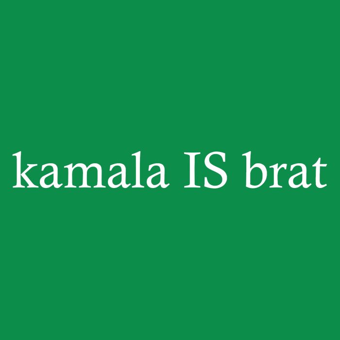 Kamala Is Green Brat Sweatshirt