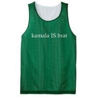 Kamala Is Green Brat Mesh Reversible Basketball Jersey Tank