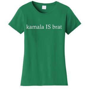 Kamala Is Green Brat Women's T-Shirt