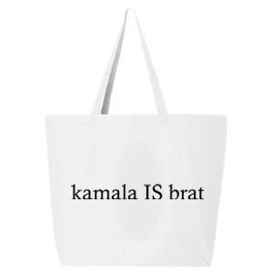 Kamala Is Green Brat 25L Jumbo Tote