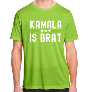 Kamala Is Green Brat Adult ChromaSoft Performance T-Shirt