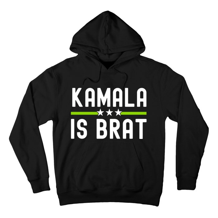 Kamala Is Green Brat Hoodie