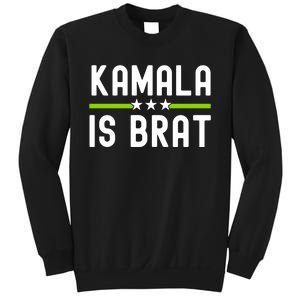 Kamala Is Green Brat Sweatshirt