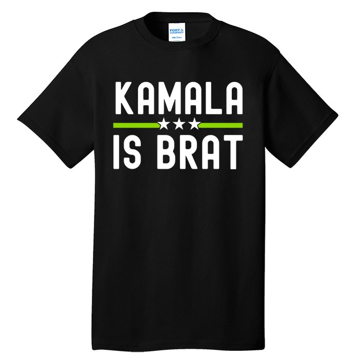 Kamala Is Green Brat Tall T-Shirt