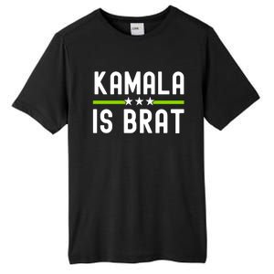 Kamala Is Green Brat Tall Fusion ChromaSoft Performance T-Shirt