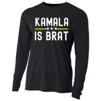 Kamala Is Green Brat Cooling Performance Long Sleeve Crew