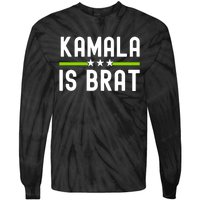 Kamala Is Green Brat Tie-Dye Long Sleeve Shirt