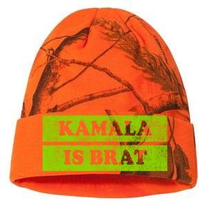 Kamala Is Green Brat Kati Licensed 12" Camo Beanie