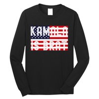 Kamala Is Green Brat Long Sleeve Shirt