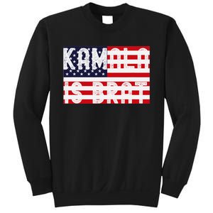 Kamala Is Green Brat Sweatshirt